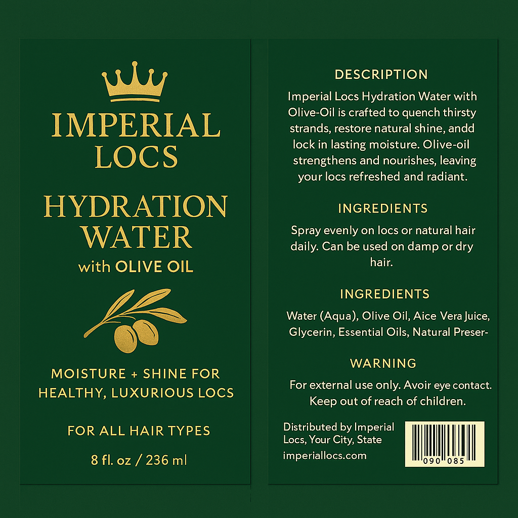 Hydration Water with EVOO